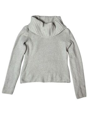 MaxMara Cashmere Wool Cropped Cowl Neck Sweater size M